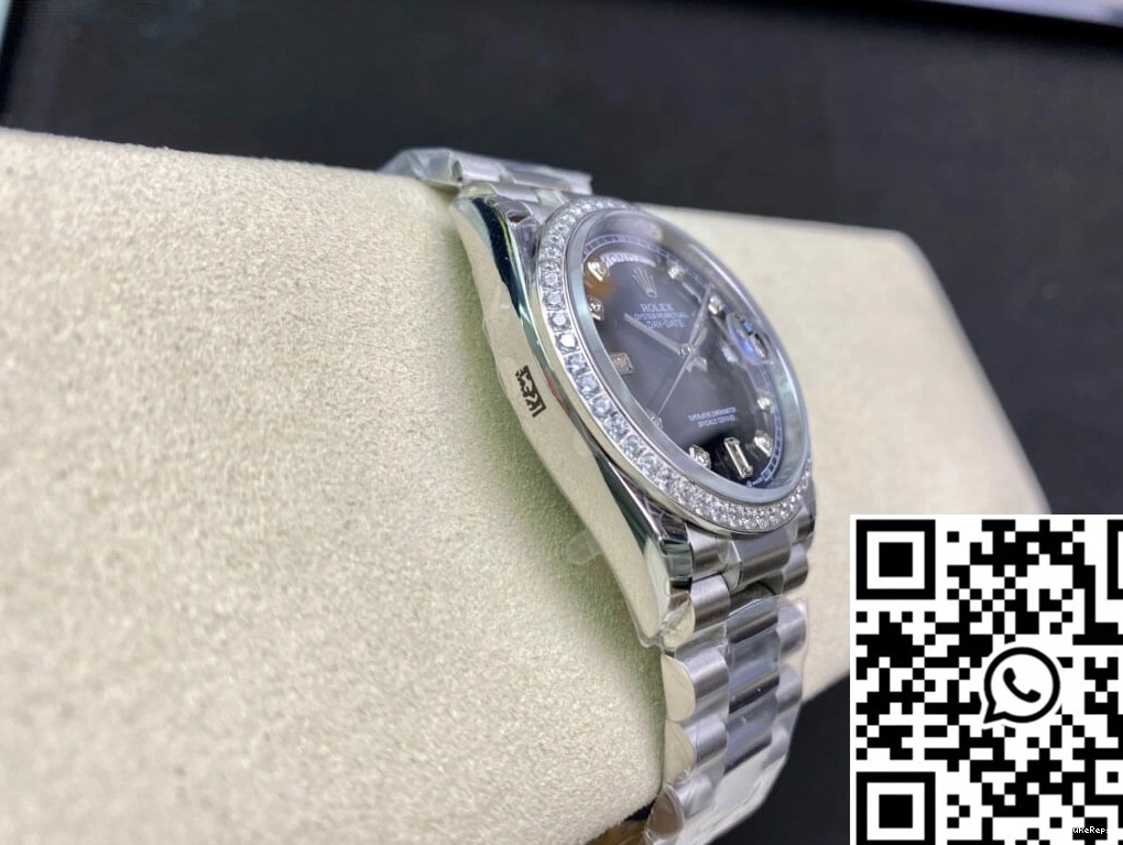 Factory Day 36MM 118346 Date Diamond-set EW Rolex Bezel 1107
